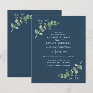 Budget Weddenblauw Eucalyptus botanical