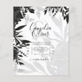 BUDGET Weddenschap Black Rozen Gothic Flyer (Voorkant)