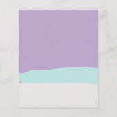 Budget Weddenschap Blauwgroen Lila Amethyst Abstra (Achterkant)