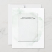 Budget Weddenschap Bleke Groene Waterverf Wash (Achterkant)