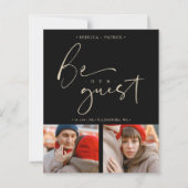 Budget Weddenschap Collage 2 Foto's zijn onze gast (Voorkant)