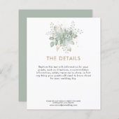 Budget Weddenschap Details Foliage Enclosure (Voorkant / Achterkant)