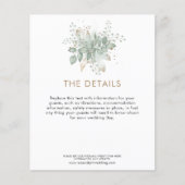 Budget Weddenschap Details Foliage Enclosure (Voorkant)