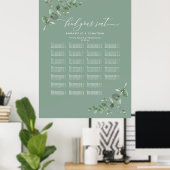 Budget Weddenschap Eucalyptus botanisch vindt je p Poster (Thuiskantoor)
