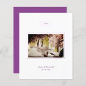 Budget Weddenschap Foto Collage Vele Bedankt Quote (Voorkant / Achterkant)