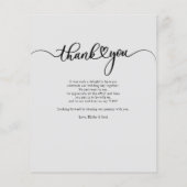 Budget Weddenschap Foto Hartelijk dank (Achterkant)