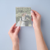 Budget Weddenschap Foto Hartelijk dank Flyer (Hand)