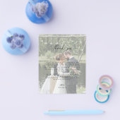 Budget Weddenschap Foto Hartelijk dank Flyer (Enkel)