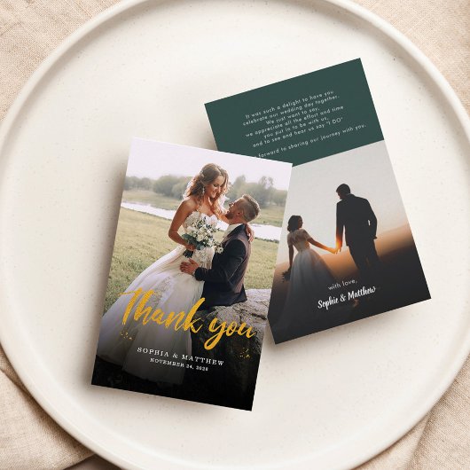 Budget Weddenschap Foto met handschrift Hartelijk  Notitiekaartje