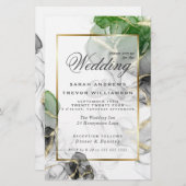 Budget Weddenschap Gold Emerald Green Onyx (Voorkant / Achterkant)