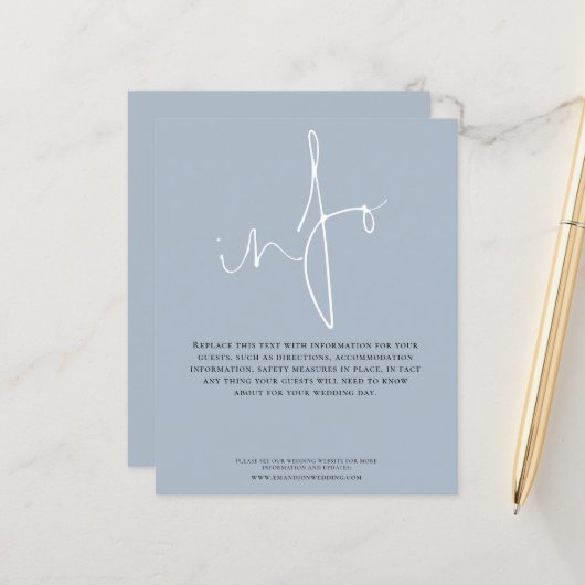 Budget Weddenschap Info Deusty Blue Enclosure (Voorkant / Achterkant in situ)