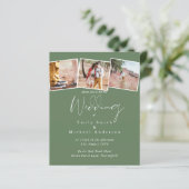 BUDGET Weddenschap Kleuren Groene Sage Olive Uitno (Staand voorkant)