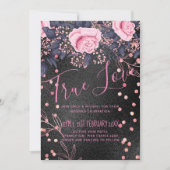 Budget Weddenschap Metallic look Rosegold Pink Flo (Voorkant)