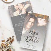 Budget Weddenschap Modern Vellum Effect Custom Pho