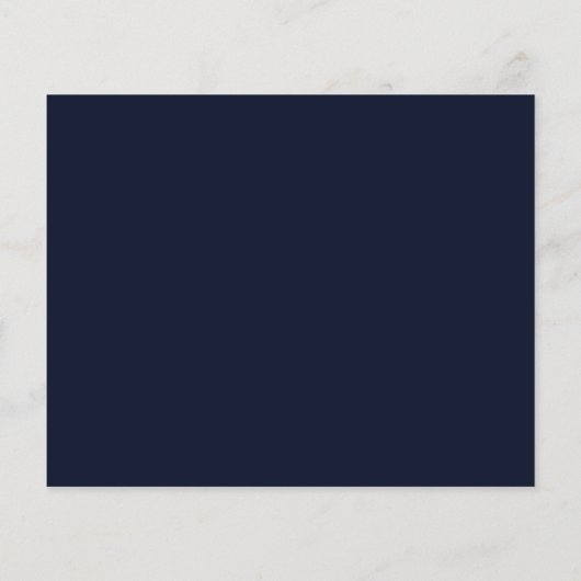 Budget Weddenschap Navy Blue Blush Pink Floral (Achterkant)