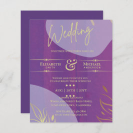 BUDGET Weddenschap Noite lavender Paars Gold