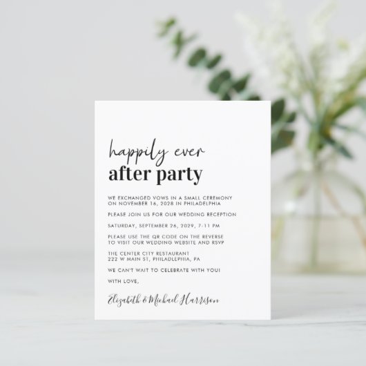 Budget Weddenschap Opvang QR Code Eenvoudige uitno (Staand voorkant)