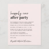 Budget Weddenschap Opvang QR Code Roze Uitnodiging (Voorkant)