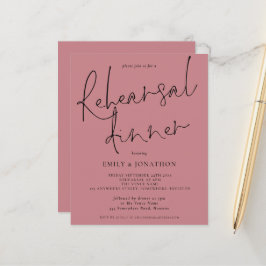 Budget Weddenschap-repetitie Dinner Dusty Roos Uit