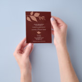 Budget Weddenschap repetitie Flyer (Hand)