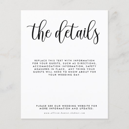 Budget Weddenschap - Sluitingskaart Flyer (Voorkant)