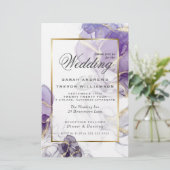 Budget Weddenschap Wild Wisteria Abstracte Fluid I (Staand voorkant)