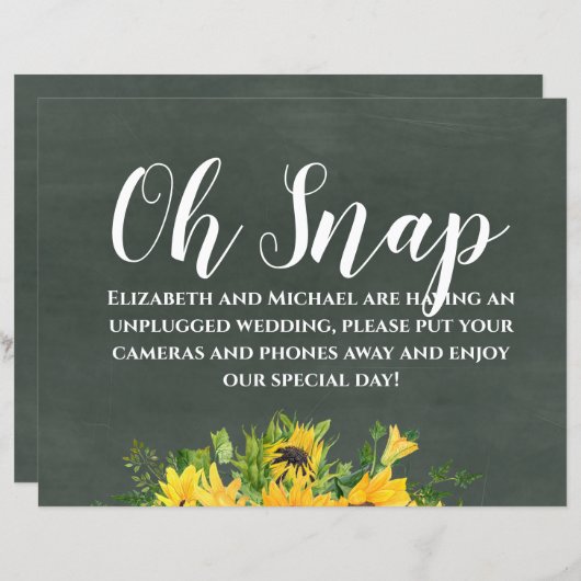 Budget Weddenschap zonder stopcontact Oh ongekende (Voorkant / Achterkant)