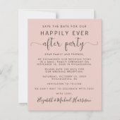 Budget Weddenschappen Ontvangen Blush Roze sparen  (Voorkant)