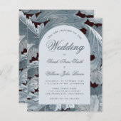 Budget Wedding Arch Grey laat het Manuscript Uitno (Voorkant / Achterkant)