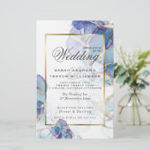 Budget Wedding Celestial Blauwgroen Indigo Fluid I (Staand voorkant)