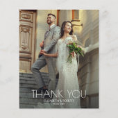 Budget Wedding Foto Hartelijk dank Flyer (Voorkant)