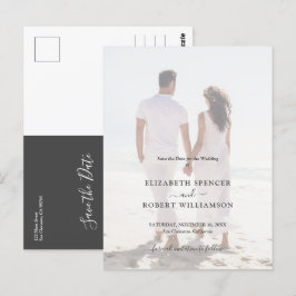 Budget Wedding Foto Save the Date Briefkaart