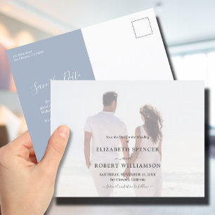 Budget Wedding Foto Save the Date Briefkaart