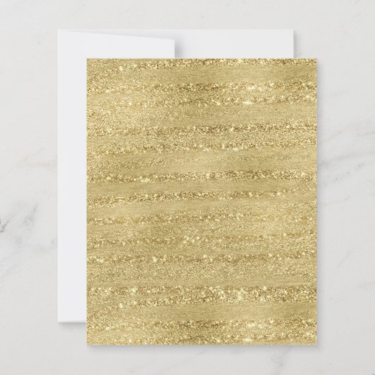 Budget Wedding Gelukkig Ooit na gouden uitnodiging (Achterkant)