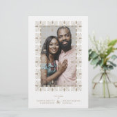 Budget Wedding Golden Effect Fancy Ornament Lace (Staand voorkant)