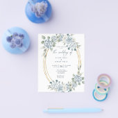 Budget Wedding Invitation Flyer (Enkel)