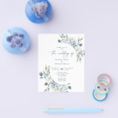 Budget Wedding Invitation Flyer (Enkel)