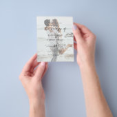 Budget Wedding Invitation Flyer (Hand)