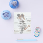 Budget Wedding Invitation Flyer (Enkel)