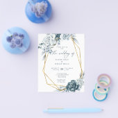 Budget Wedding Invitation Flyer (Enkel)