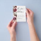 Budget Wedding Invitation Flyer (Hand)