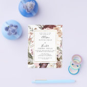 Budget Wedding Invitation Flyer (Enkel)