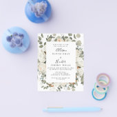 Budget Wedding Invitation Flyer (Enkel)