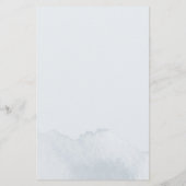 Budget Wedding Itinerary Modern Icons Programme Ka Briefpapier (Achterkant)