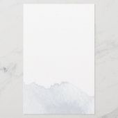 Budget Wedding Itinerary Modern Icons Programme Ka Briefpapier (Achterkant)