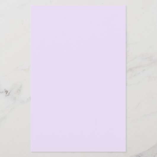 Budget Wedding Menu Solid Lavender Flyer (Achterkant)