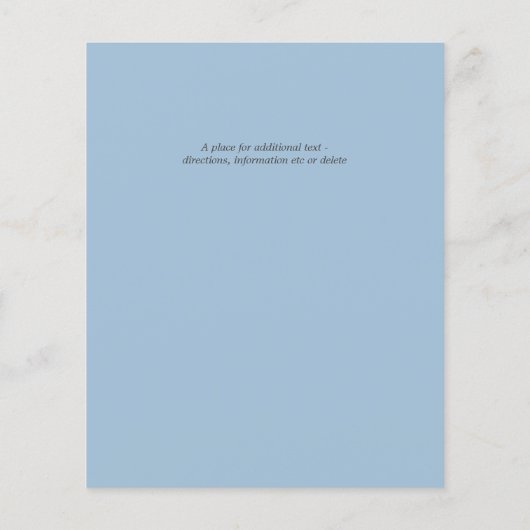 Budget Wedding Pink Shimmering Ocean Waters (Achterkant)