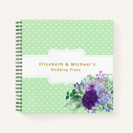Budget Wedding Planner - Aangepaste Trendy Modern Notitieboek