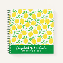 Budget Wedding Planner - Aangepaste Trendy Modern Notitieboek