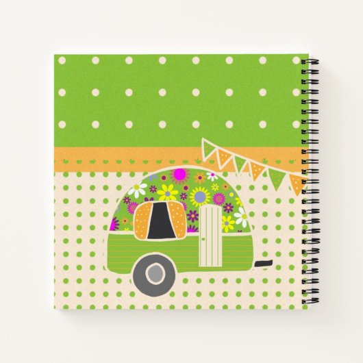 Budget Wedding Planner - Aangepaste Trendy Modern Notitieboek (Achterkant)